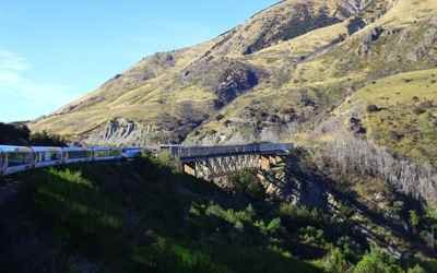 Christchurch to Franz Josef -- TranzAlpine Scenic Plus